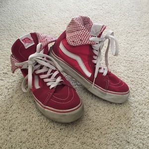 Pink Hi-Top Vans